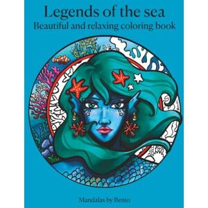 Bento Legends of the Sea – Mandala Coloring Book: 40 Ocean & Mermaid Designs + 4 Creative Drawing Exercises Stress Relief for Adults & Fun for Kids Ages 7+ No AI (Beautiful mandalas by ) Bento Legends of the Sea – Mandala Coloring Book: 40 Ocean & Mermaid Designs + 4 Creative Drawing Exercises Stress Relief for Adults & Fun for Kids Ages 7+ No AI (Beautiful mandalas by )