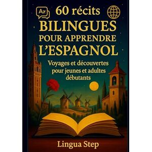 Step, Lingua 60 Récits bilingues pour apprendre l'Espagnol: Voyages et Découvertes pour Jeunes et Adultes Débutants Step, Lingua 60 Récits bilingues pour apprendre l'Espagnol: Voyages et Découvertes pour Jeunes et Adultes Débutants