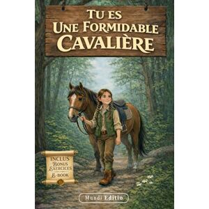 EDITIO, MUNDI TU ES UNE FORMIDABLE CAVALIÈRE: Un Voyage à Cheval vers ce qui Compte Vraiment. Livre d’Équitation Illustré en Couleurs pour Enfants.Renforcer la Confiance en Soi et le Lien avec le Cheval. + E-book EDITIO, MUNDI TU ES UNE FORMIDABLE CAVALIÈRE: Un Voyage à Cheval vers ce qui Compte Vraiment. Livre d’Équitation Illustré en Couleurs pour Enfants.Renforcer la Confiance en Soi et le Lien avec le Cheval. + E-book