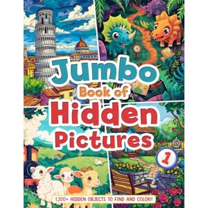 Boyd, Md Jumbo Book of Hidden Pictures ver 1: Test Your Sharp Eyes with Fun Seek-and-Find Challenges Improve Attention to Detail with Fun Puzzles for All Generations Boyd, Md Jumbo Book of Hidden Pictures ver 1: Test Your Sharp Eyes with Fun Seek-and-Find Challenges Improve Attention to Detail with Fun Puzzles for All Generations