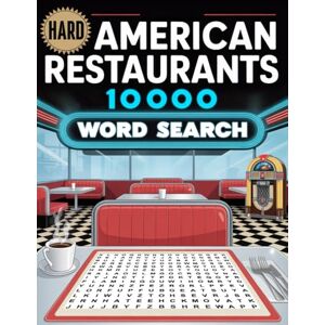 Bayi's Boundless Tales 10,000 Words — AMERICAN Restaurants Word Search: Large Print • Hard Difficulty • Regional Dining & Local Favorites Bayi's Boundless Tales 10,000 Words — AMERICAN Restaurants Word Search: Large Print • Hard Difficulty • Regional Dining & Local Favorites