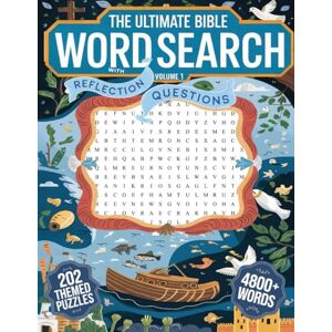 King, Christopher The Ultimate Bible Word Search Book with Reflection Questions Volume 1: From Genesis to Malachi Solve Puzzles, Learn Scripture, and Reflect on God’s Word 4800+ Words in 202 Themed Puzzles King, Christopher The Ultimate Bible Word Search Book with Reflection Questions Volume 1: From Genesis to Malachi Solve Puzzles, Learn Scripture, and Reflect on God’s Word 4800+ Words in 202 Themed Puzzles