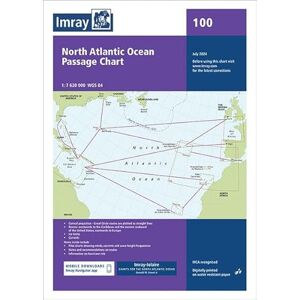 Imray Chart 100: North Atlantic Ocean Passage Chart (C Charts) Imray Chart 100: North Atlantic Ocean Passage Chart (C Charts)