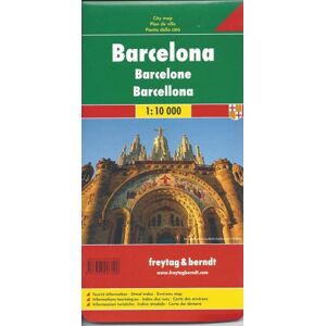Freytag-Berndt und Artaria KG Barcelona City Map: citymap 1:10 000: Stadskaart 1:10 000 Freytag-Berndt und Artaria KG Barcelona City Map: citymap 1:10 000: Stadskaart 1:10 000
