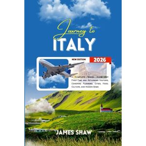 SHAW, JAMES JOURNEY TO ITALY 2026: A Complete Travel Guide for First-Time and Returning Visitors, Covering Planning, Cities, Food, Culture, and Hidden Gems SHAW, JAMES JOURNEY TO ITALY 2026: A Complete Travel Guide for First-Time and Returning Visitors, Covering Planning, Cities, Food, Culture, and Hidden Gems