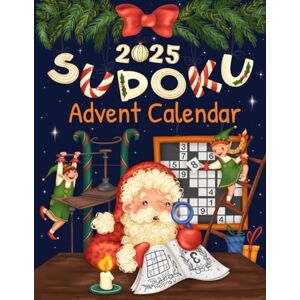 Mind Vibes Sudoku Advent Calendar 2025: Festive Sudoku Book for Adults with 6 Daily Sudokus to Countdown to Christmas Mind Vibes Sudoku Advent Calendar 2025: Festive Sudoku Book for Adults with 6 Daily Sudokus to Countdown to Christmas