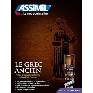 Jean-Pierre Guglielmi Le Grec Ancien: Superpack avec 1 livre, 4 CD audio Jean-Pierre Guglielmi Le Grec Ancien: Superpack avec 1 livre, 4 CD audio