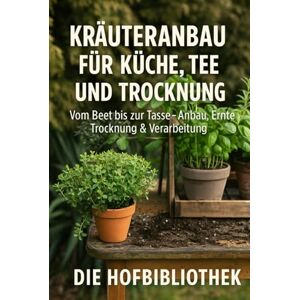 Hofbibliothek, Die Kräuteranbau für Einsteiger: Küche, Tee & Trocknung leicht gemacht: Der praktische Ratgeber für Anbau, Ernte, Haltbarmachen & Genuss aus dem eigenen Kräutergarten Hofbibliothek, Die Kräuteranbau für Einsteiger: Küche, Tee & Trocknung leicht gemacht: Der praktische Ratgeber für Anbau, Ernte, Haltbarmachen & Genuss aus dem eigenen Kräutergarten