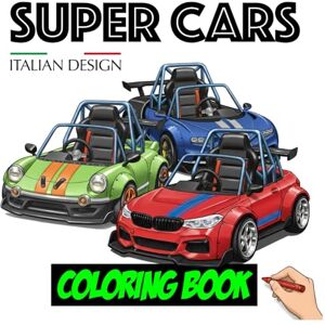Barba, MB Mario Super Cars: Coloring Book Barba, MB Mario Super Cars: Coloring Book