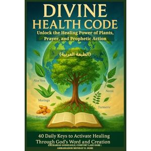 Godseagle, Zacharias DIVINE HEALTH CODE 40 Daily Keys to Activate Healing Through God's Word and Creation (الطبعة العربية): Unlock the Healing Power of Plants, Prayer, and Prophetic Action Godseagle, Zacharias DIVINE HEALTH CODE 40 Daily Keys to Activate Healing Through God's Word and Creation (الطبعة العربية): Unlock the Healing Power of Plants, Prayer, and Prophetic Action