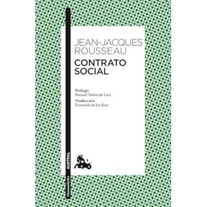 Rousseau, Jean-Jacques Contrato social Rousseau, Jean-Jacques Contrato social