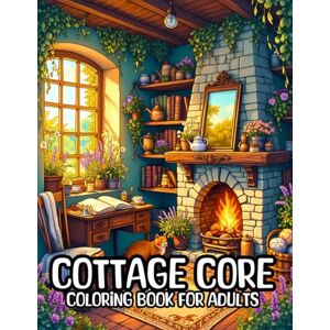 LLC, Inkwell Press Publications COTTAGE CORE COLORING BOOK FOR ADULTS: 50 Charming Illustrations of Rustic Cottages, Floral Gardens, and Cozy Countryside Aesthetics (COZY COTTAGE CORE COLORING BOOK FOR ADULTS) LLC, Inkwell Press Publications COTTAGE CORE COLORING BOOK FOR ADULTS: 50 Charming Illustrations of Rustic Cottages, Floral Gardens, and Cozy Countryside Aesthetics (COZY COTTAGE CORE COLORING BOOK FOR ADULTS)