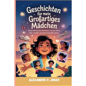 JONAS, ALEXANDRE P. Geschichten für mein Großartiges Mädchen: Herzerwërmende Abenteuer, die ger Ment. Müt, Loyaltët und Selbstwertfühl Lehren JONAS, ALEXANDRE P. Geschichten für mein Großartiges Mädchen: Herzerwërmende Abenteuer, die ger Ment. Müt, Loyaltët und Selbstwertfühl Lehren