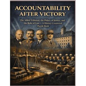 Pastime, Memaw's Accountability After Victory: The Allied Tribunal, the Palace of Justice, and the Rule of Law — A History Crossword Puzzle Book (Nuremberg Trials) Pastime, Memaw's Accountability After Victory: The Allied Tribunal, the Palace of Justice, and the Rule of Law — A History Crossword Puzzle Book (Nuremberg Trials)