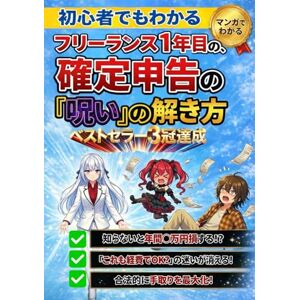 ジョニー♪ フリーランス1年目の、確定申告の「呪い」の解き方: マンガでわかる! 知識ゼロの私を「追徴金(デス)」から救う、鉄壁の防衛魔法 ジョニー♪ フリーランス1年目の、確定申告の「呪い」の解き方: マンガでわかる! 知識ゼロの私を「追徴金(デス)」から救う、鉄壁の防衛魔法