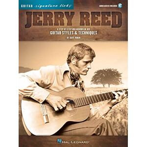 Dave Rubin Jerry Reed Signature Licks. Guitar Solo. Includes Audio Online: A Step-By-Step Breakdown of His Guitar Styles & Techniques (Guitar Signature Licks) Dave Rubin Jerry Reed Signature Licks. Guitar Solo. Includes Audio Online: A Step-By-Step Breakdown of His Guitar Styles & Techniques (Guitar Signature Licks)