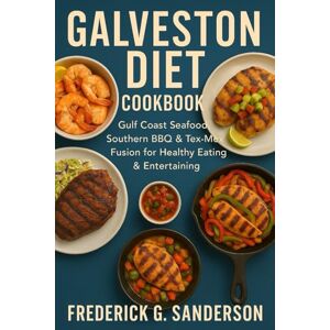 Sanderson, Frederick G. Galveston Diet Cookbook: Galveston diet recipes, Gulf Coast seafood cookbook, Southern BBQ & grilling recipes,Tex-Mex fusion recipes,Southern comfort food, Healthy coastal cooking, Island sweets and Sanderson, Frederick G. Galveston Diet Cookbook: Galveston diet recipes, Gulf Coast seafood cookbook, Southern BBQ & grilling recipes,Tex-Mex fusion recipes,Southern comfort food, Healthy coastal cooking, Island sweets and