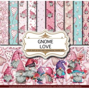 Rossi, Riviera Gnome Love: Cut Out & Collage Scrapbook Paper: Gnomes Decorative Paper, and Clip Art for Scrapbooking, Junk journals & Craft Paper Projects Rossi, Riviera Gnome Love: Cut Out & Collage Scrapbook Paper: Gnomes Decorative Paper, and Clip Art for Scrapbooking, Junk journals & Craft Paper Projects