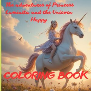 linch, Luminita The Adventures of Princess Luminita and the Unicorn Happy: Coloring Book The Adventures of Princess Luminita and the Unicorn Happy coloring book linch, Luminita The Adventures of Princess Luminita and the Unicorn Happy: Coloring Book The Adventures of Princess Luminita and the Unicorn Happy coloring book