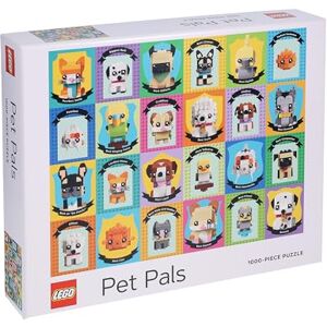 Chronicle Books Lego Pet Pals Puzzle: 1000-pieces, 63.5 cm x 50.8 cm Chronicle Books Lego Pet Pals Puzzle: 1000-pieces, 63.5 cm x 50.8 cm