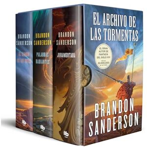 Sanderson, Brandon Estuche Archivo de Las Tormentas / The Stormlight Archive Boxed Set: (The Way of Kings, Words of Radiance, Oathbringer) (Ficción) Sanderson, Brandon Estuche Archivo de Las Tormentas / The Stormlight Archive Boxed Set: (The Way of Kings, Words of Radiance, Oathbringer) (Ficción)