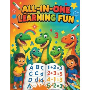 SATHYA, MS All-in-One Learning Fun! -: 200+ Pages of Learning Fun Activities : Tracing Letters, Handwriting, Words, Numbers, Math, Coloring & More for Kids Ages 4–8 SATHYA, MS All-in-One Learning Fun! -: 200+ Pages of Learning Fun Activities : Tracing Letters, Handwriting, Words, Numbers, Math, Coloring & More for Kids Ages 4–8