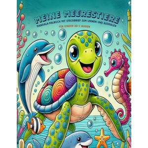 Sciré Banchitta, Paolo Meine Meerestiere: Mandala-Malbuch mit Steckbrief zum Lernen und Ausmalen Für Kinder ab 5 Jahren (Meine Mandala-Tierwelt) Sciré Banchitta, Paolo Meine Meerestiere: Mandala-Malbuch mit Steckbrief zum Lernen und Ausmalen Für Kinder ab 5 Jahren (Meine Mandala-Tierwelt)