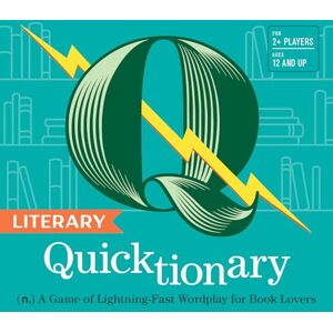 Chronicle Books Literary Quicktionary: (n.) A Game of Lightning-Fast Wordplay for Book Lovers Chronicle Books Literary Quicktionary: (n.) A Game of Lightning-Fast Wordplay for Book Lovers