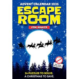 ENIGMAPOLIS Escape Room Advent Calendar: A Christmas Puzzle Book for Adults with 24 Brain Teasers solved directly on the page—no web app required ENIGMAPOLIS Escape Room Advent Calendar: A Christmas Puzzle Book for Adults with 24 Brain Teasers solved directly on the page—no web app required