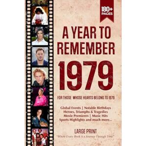 Zones, Wisdom A Year To Remember 1979 History Book: A Nostalgic Tribute for the Radio Babies with Heartfelt Memories of 1979 – An Ideal Gift for Birthdays, Anniversaries, and Special Occasions Zones, Wisdom A Year To Remember 1979 History Book: A Nostalgic Tribute for the Radio Babies with Heartfelt Memories of 1979 – An Ideal Gift for Birthdays, Anniversaries, and Special Occasions