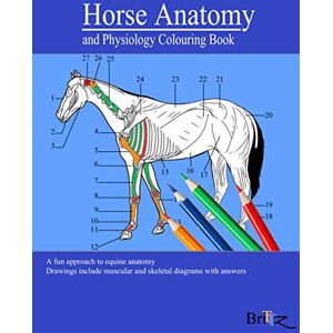 Bath, Dr. Alejandro Horse Anatomy and Physiology Colouring Book: A Detailed Guide to Equine Anatomy with Answers Perfect Gift for Veterinary Students, Animal lovers, Adults, and Teens Bath, Dr. Alejandro Horse Anatomy and Physiology Colouring Book: A Detailed Guide to Equine Anatomy with Answers Perfect Gift for Veterinary Students, Animal lovers, Adults, and Teens