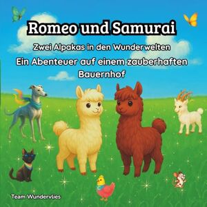 Wundervlies, Team Romeo und Samurai Zwei Alpakas in den Wunderwelten: Ein Abenteuer auf einem zauberhaften Bauernhof: 2 Wundervlies, Team Romeo und Samurai Zwei Alpakas in den Wunderwelten: Ein Abenteuer auf einem zauberhaften Bauernhof: 2