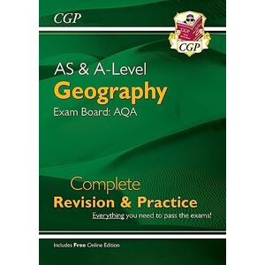 CGP Books A-Level and AS Geography: AQA Complete Revision & Practice (with Online Edition): for the 2026 and 2027 exams (CGP A-Level Geography) CGP Books A-Level and AS Geography: AQA Complete Revision & Practice (with Online Edition): for the 2026 and 2027 exams (CGP A-Level Geography)