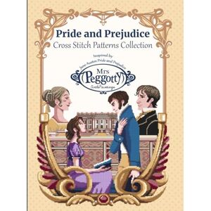Stoinich, Elisabetta Pride and Prejudice Cross Stitch Patterns Collection: 5 Cross stitch patterns inspired by Jane Austen Pride and Prejudice (Literary Threads) Stoinich, Elisabetta Pride and Prejudice Cross Stitch Patterns Collection: 5 Cross stitch patterns inspired by Jane Austen Pride and Prejudice (Literary Threads)
