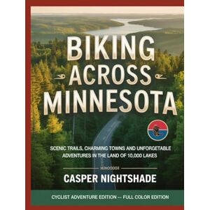 NIGHTSHADE, CASPER BIKING ACROSS MINNESOTA: SCENIC TRAILS, CHARMING TOWNS AND UNFORGETTABLE ADVENTURES IN THE LAND OF 10,000 LAKES NIGHTSHADE, CASPER BIKING ACROSS MINNESOTA: SCENIC TRAILS, CHARMING TOWNS AND UNFORGETTABLE ADVENTURES IN THE LAND OF 10,000 LAKES