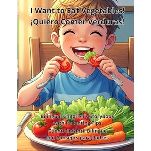 Pagano, Rosa G. I Want to Eat Vegetables! ¡Quiero Comer Verduras! Bilingual Children's Storybook with Parenting Tips Cuento Infantil Bilingüe con Consejos para Padres Pagano, Rosa G. I Want to Eat Vegetables! ¡Quiero Comer Verduras! Bilingual Children's Storybook with Parenting Tips Cuento Infantil Bilingüe con Consejos para Padres