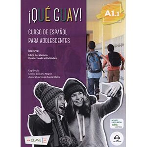 Secik, Ezgi Que guay!: Libro del alumno + Cuaderno de actividades + audio descargable 1 (¡Qué guay!) Secik, Ezgi Que guay!: Libro del alumno + Cuaderno de actividades + audio descargable 1 (¡Qué guay!)