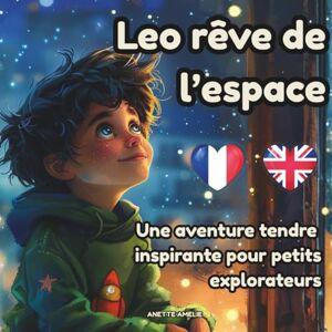 Amelie, Anette Leo rêve de l’espace – Une aventure tendre et inspirante pour petits explorateurs: Livre illustré bilingue pour enfants dès 3 ans Histoires du soir éducatives en anglais et français niveau A1 Amelie, Anette Leo rêve de l’espace – Une aventure tendre et inspirante pour petits explorateurs: Livre illustré bilingue pour enfants dès 3 ans Histoires du soir éducatives en anglais et français niveau A1