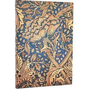 Paperblanks 2026 Morris Windrush (William Morris) Midi 12-month Horizontal Softcover Flexi Dayplanner 2026 (Elastic Band Closure) Paperblanks 2026 Morris Windrush (William Morris) Midi 12-month Horizontal Softcover Flexi Dayplanner 2026 (Elastic Band Closure)