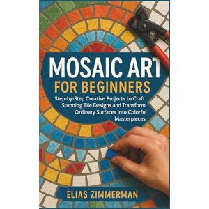 Zimmerman, Elias Mosaic Art for Beginners: Step-by-Step Creative Projects to Craft Stunning Tile Designs and Transform Ordinary Surfaces into Colorful Masterpieces Zimmerman, Elias Mosaic Art for Beginners: Step-by-Step Creative Projects to Craft Stunning Tile Designs and Transform Ordinary Surfaces into Colorful Masterpieces
