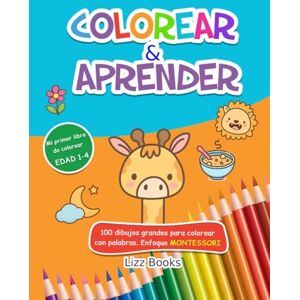 Books, Lizz Libro para colorear y aprender: El sol, las nubes, la lluvia, comida,, ropa y accesorios, juguetes, objetos del hogar y mucho más (Mis primeros libros para colorear) Books, Lizz Libro para colorear y aprender: El sol, las nubes, la lluvia, comida,, ropa y accesorios, juguetes, objetos del hogar y mucho más (Mis primeros libros para colorear)