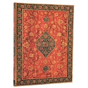 Paperblanks 2026 Layla (Persian Poetry) Ultra 18-month Vertical Hardcover Flexi Dayplanner 2025-2026 (Elastic Band Closure): Kalendarz 18-miesięczny Paperblanks 2026 Layla (Persian Poetry) Ultra 18-month Vertical Hardcover Flexi Dayplanner 2025-2026 (Elastic Band Closure): Kalendarz 18-miesięczny