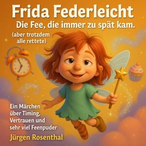 Rosenthal, Jürgen Frida Federleicht Die Fee, die immer zu spät kam: Ein Märchen über Timing, Vertrauen und sehr viel Feenpuder Rosenthal, Jürgen Frida Federleicht Die Fee, die immer zu spät kam: Ein Märchen über Timing, Vertrauen und sehr viel Feenpuder
