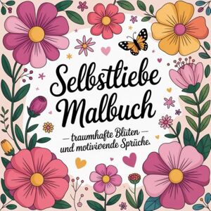 Minister-Hellmayr, Sabine Selbstliebe Malbuch für Erwachsene mit 51 neuen zauberhaften Ausmalbildern Blumen und motivierende Sprüche Minister-Hellmayr, Sabine Selbstliebe Malbuch für Erwachsene mit 51 neuen zauberhaften Ausmalbildern Blumen und motivierende Sprüche
