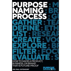 Ostendorf, Jän Paul Purpose Naming Process: How to name a Product, Business, or Brand that is Future-proof Ostendorf, Jän Paul Purpose Naming Process: How to name a Product, Business, or Brand that is Future-proof