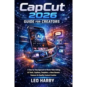 Harry, Leo CapCut 2026 Guide for Creators: A Step-by-Step Approach to Master Video Editing, AI Tools, Captions, Templates, and Nano Banana Features for Quality Content Creation Harry, Leo CapCut 2026 Guide for Creators: A Step-by-Step Approach to Master Video Editing, AI Tools, Captions, Templates, and Nano Banana Features for Quality Content Creation