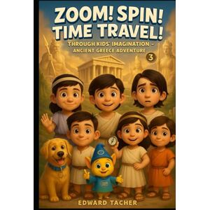 Tacher, Edward Zoom! Spin! Time Travel! Through Kid’s Imagination – Ancient Greece Adventure: Kids Travel Back to a World of Myths, Monsters, and Marvels! (Zoom! Spin! Time Travel Series) Tacher, Edward Zoom! Spin! Time Travel! Through Kid’s Imagination – Ancient Greece Adventure: Kids Travel Back to a World of Myths, Monsters, and Marvels! (Zoom! Spin! Time Travel Series)