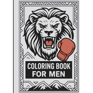 Books, Azure Star Bold Coloring Book for Men: Relax & Refocus Powerful Designs Featuring Geometric Shapes, Sports, Animals, and Adventure Themes Books, Azure Star Bold Coloring Book for Men: Relax & Refocus Powerful Designs Featuring Geometric Shapes, Sports, Animals, and Adventure Themes