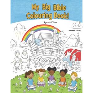 Johns, Leonard My Big Bible Colouring Book Johns, Leonard My Big Bible Colouring Book