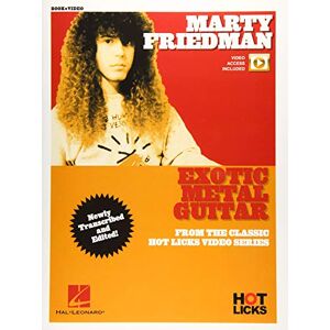 Marty Friedman Exotic Metal Guitar. Includes Media Online: From the Classic Hot Licks Video Series Marty Friedman Exotic Metal Guitar. Includes Media Online: From the Classic Hot Licks Video Series